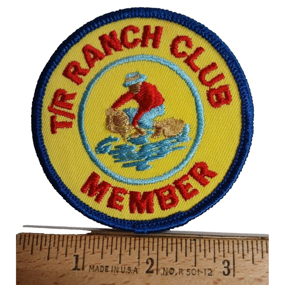 PATCH The Ranch CLUB MEMBER "